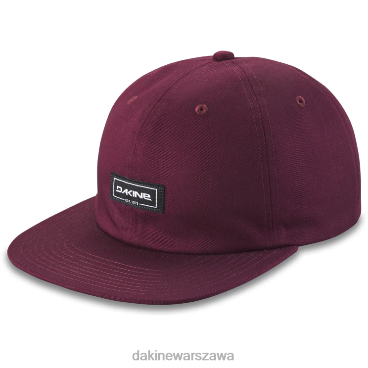 Dakine dla obu płci Misyjna czapka typu snapback B0XJ2701 port czerwony akcesorium