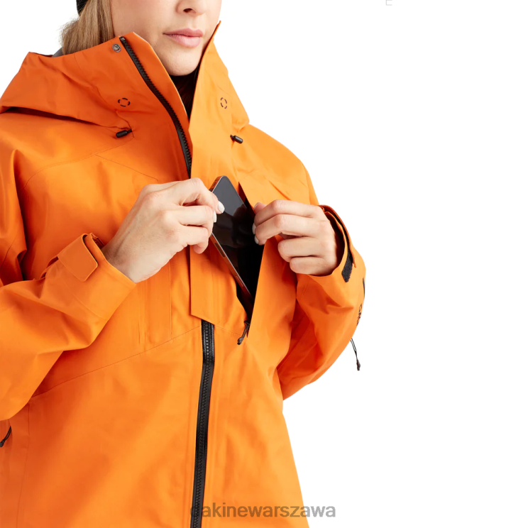 Dakine dla obu płci Kurtka Stoker Gore-Tex 3L B0XJ2274 zardzewiała pomarańcza odzież