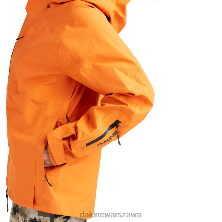 Dakine dla obu płci Kurtka Stoker Gore-Tex 3L B0XJ2274 zardzewiała pomarańcza odzież