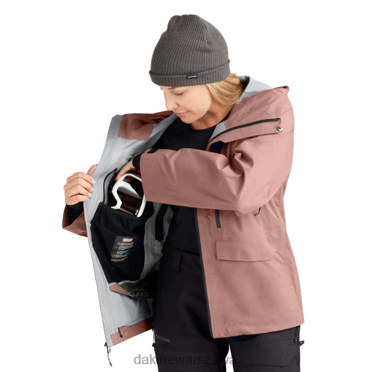 Dakine dla obu płci Kurtka nadawcza ze stretchem 3l B0XJ2349 różowa miska na śmieci odzież