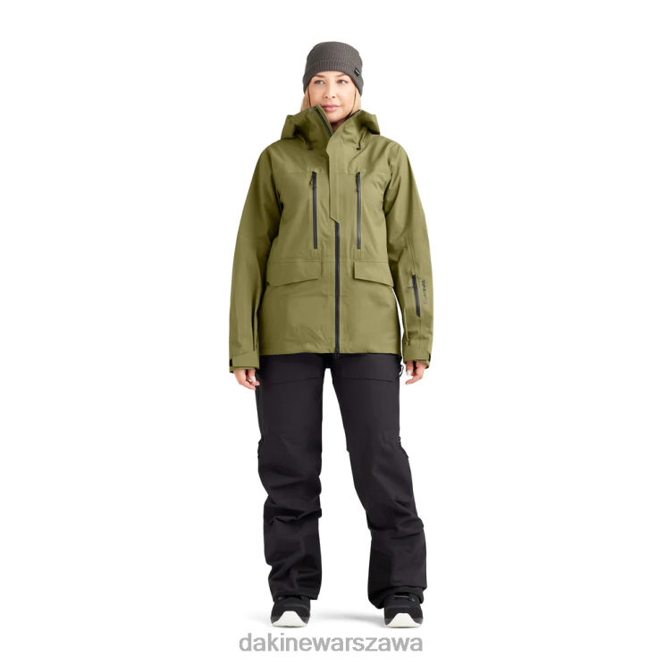 Dakine dla obu płci Kurtka nadawcza ze stretchem 3l B0XJ2350 ziemista zieleń odzież