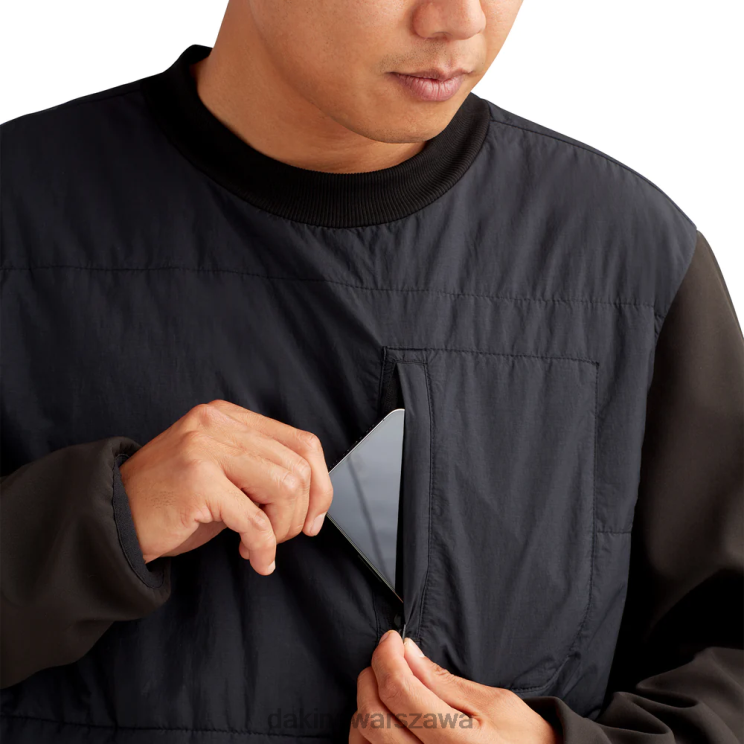 Dakine dla obu płci izolowana załoga krążownika B0XJ234 czarny odzież