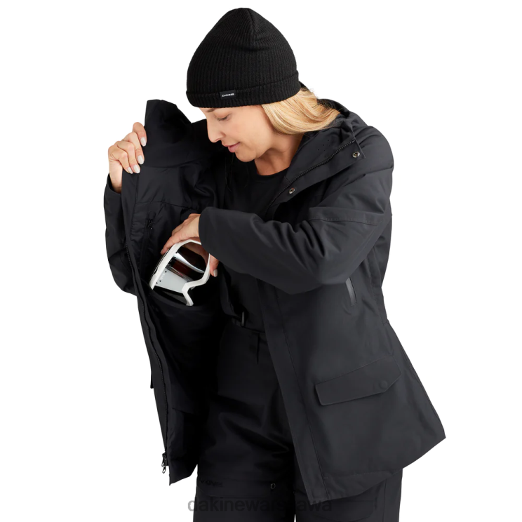 Dakine dla obu płci osiągnij izolowaną kurtkę 20 tys B0XJ2362 czarny – w23 odzież