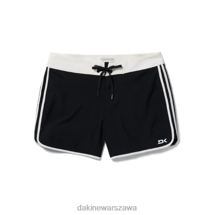 Dakine dla obu płci Korzenie 5-calowe szorty B0XJ2292 czarny biały odzież