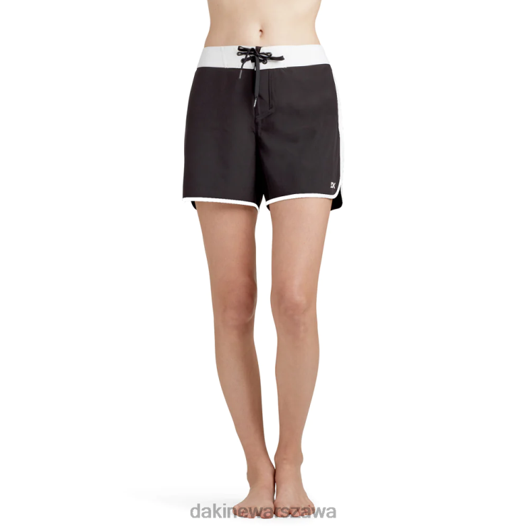 Dakine dla obu płci Korzenie 5-calowe szorty B0XJ2292 czarny biały odzież