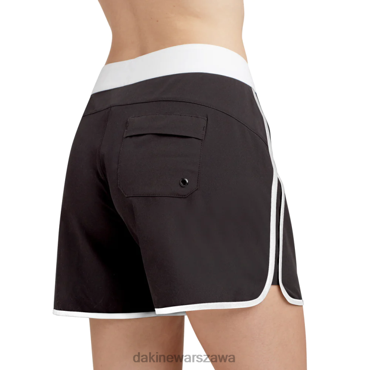 Dakine dla obu płci Korzenie 5-calowe szorty B0XJ2292 czarny biały odzież