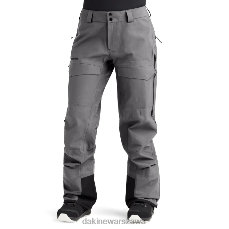 Dakine dla obu płci spodnie sender stretch 3l B0XJ2358 Stalowa szarość odzież