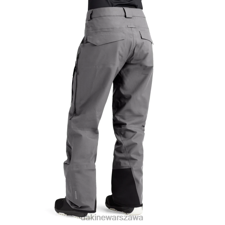 Dakine dla obu płci spodnie sender stretch 3l B0XJ2358 Stalowa szarość odzież