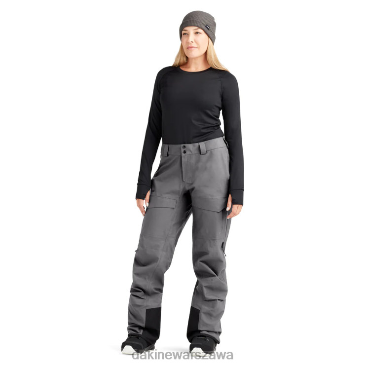 Dakine dla obu płci spodnie sender stretch 3l B0XJ2358 Stalowa szarość odzież