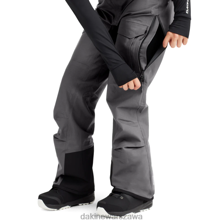 Dakine dla obu płci spodnie sender stretch 3l B0XJ2358 Stalowa szarość odzież