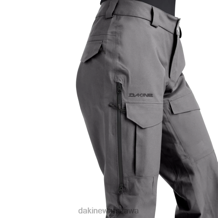 Dakine dla obu płci spodnie sender stretch 3l B0XJ2358 Stalowa szarość odzież