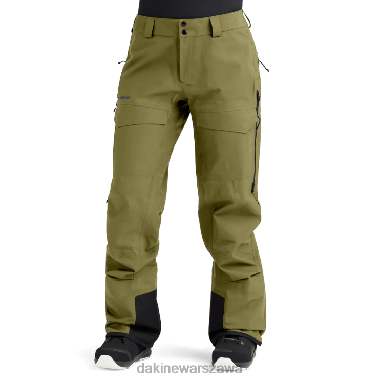 Dakine dla obu płci spodnie sender stretch 3l B0XJ2359 ziemista zieleń odzież