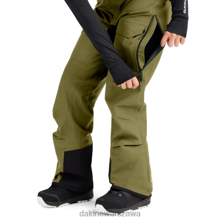 Dakine dla obu płci spodnie sender stretch 3l B0XJ2359 ziemista zieleń odzież