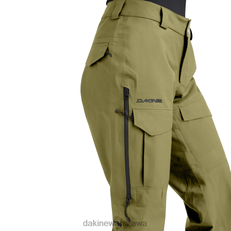 Dakine dla obu płci spodnie sender stretch 3l B0XJ2359 ziemista zieleń odzież