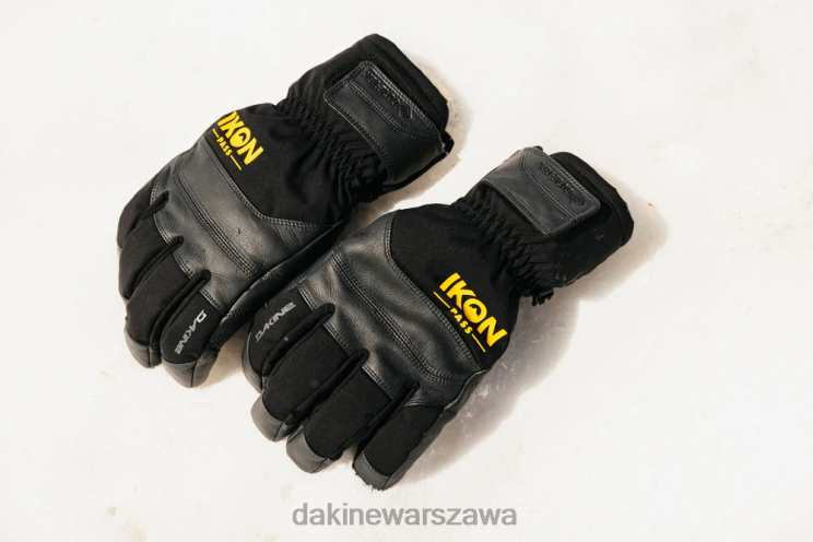 Dakine kobiety Krótka rękawiczka goretex wycieczkowa B0XJ2823 czarny akcesorium