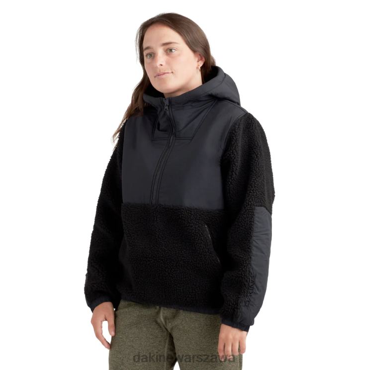 Dakine kobiety Bluza z polaru typu sherpa Ridemore B0XJ2366 czarny odzież