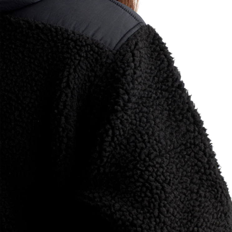 Dakine kobiety Bluza z polaru typu sherpa Ridemore B0XJ2366 czarny odzież