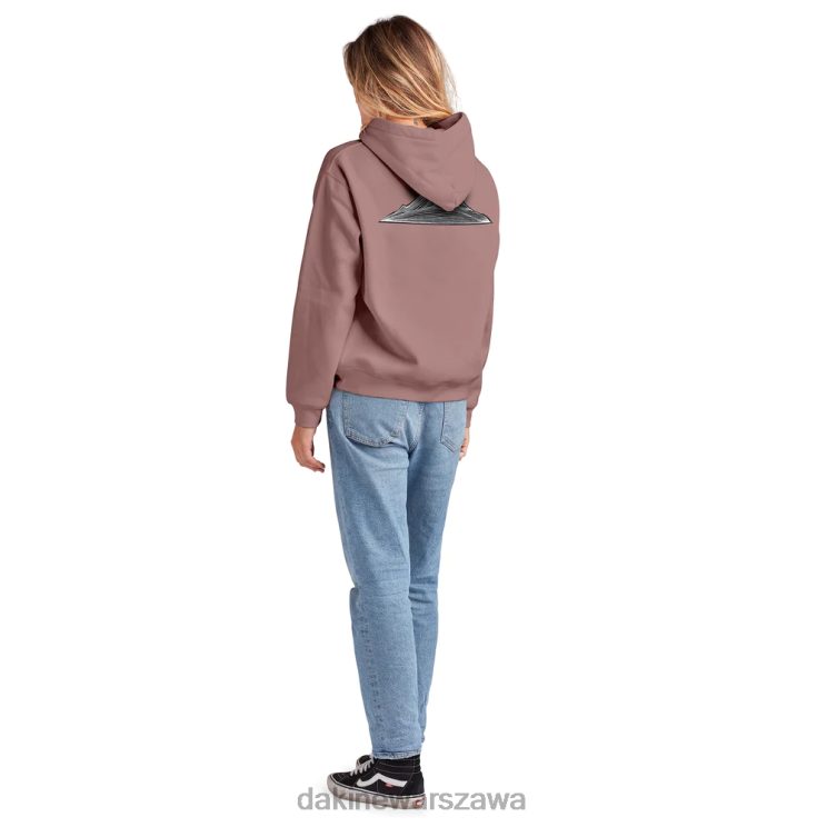 Dakine kobiety polarowa bluza z kapturem B0XJ2314 zakurzona kreda odzież