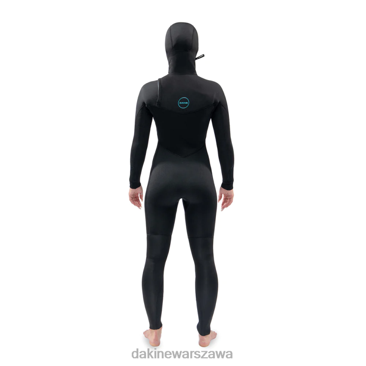 Dakine kobiety Kombinezon z kapturem i zamkiem błyskawicznym Mission Chest 6/5/4mm B0XJ2745 czarny odzież
