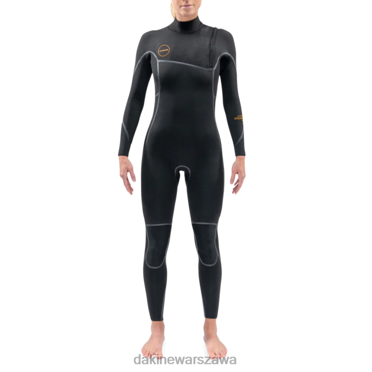 Dakine kobiety Pełny kombinezon bez zamka cyklonowego 4/3 mm B0XJ2738 czarny odzież