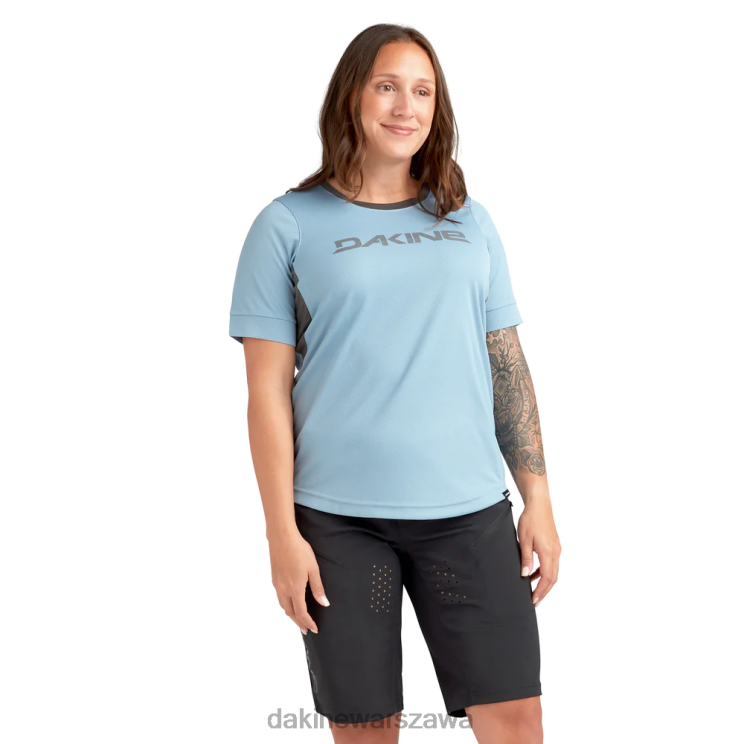 Dakine kobiety Koszulka rowerowa z krótkim rękawem Thrillium B0XJ2756 grzebień niebieski odzież