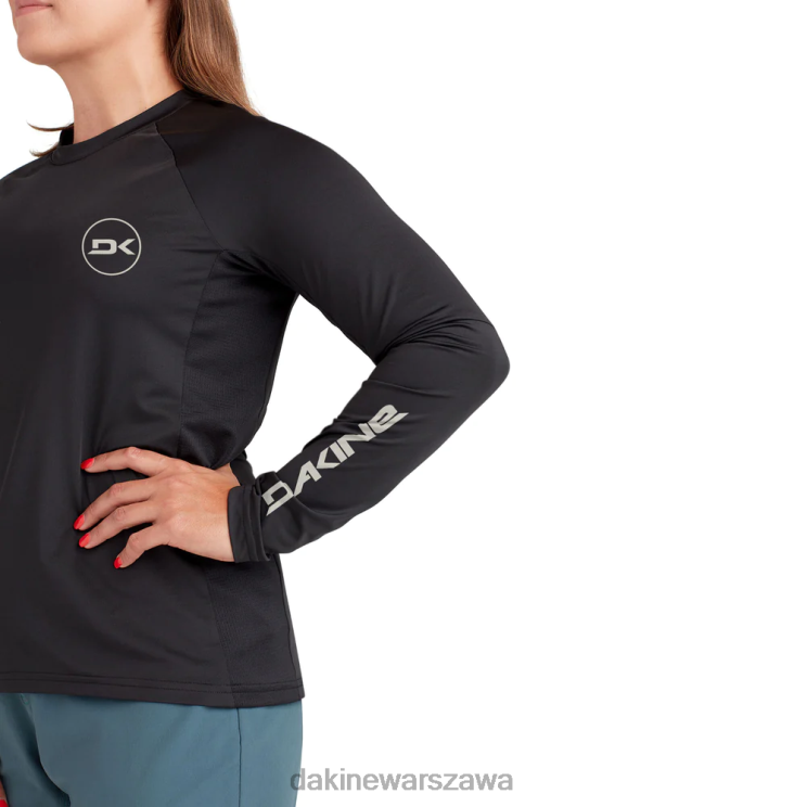 Dakine kobiety Koszulka rowerowa Vectra z długim rękawem B0XJ2332 czarny odzież