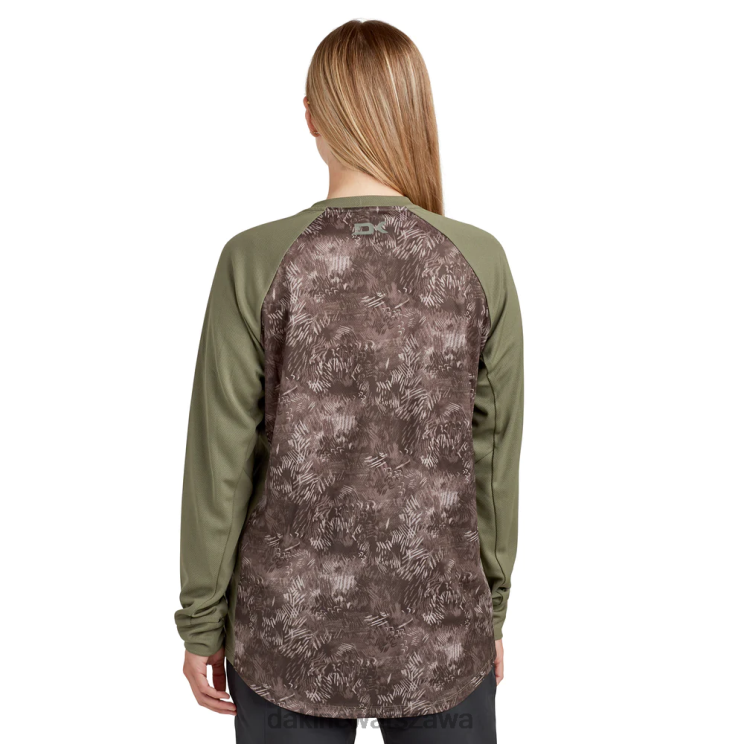 Dakine kobiety Koszulka rowerowa z długim rękawem Thrillium B0XJ2265 wydruk hashera odzież