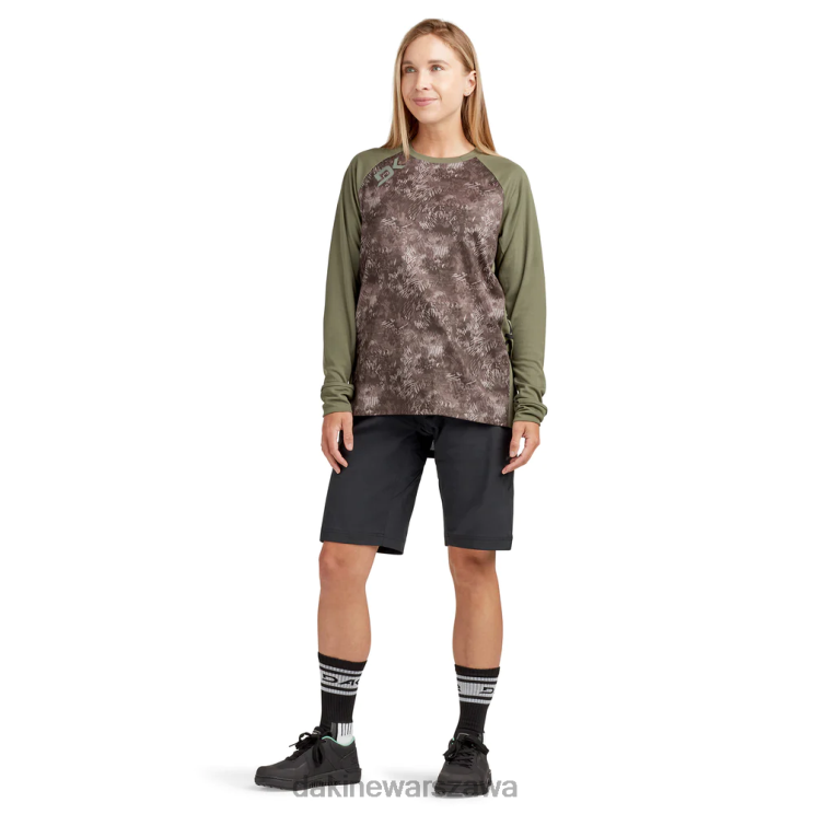 Dakine kobiety Koszulka rowerowa z długim rękawem Thrillium B0XJ2265 wydruk hashera odzież