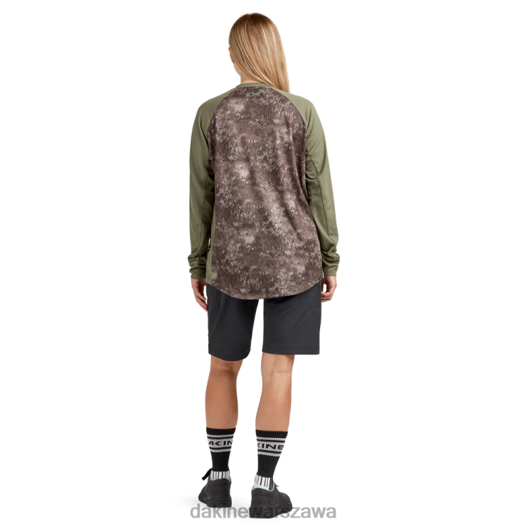 Dakine kobiety Koszulka rowerowa z długim rękawem Thrillium B0XJ2265 wydruk hashera odzież