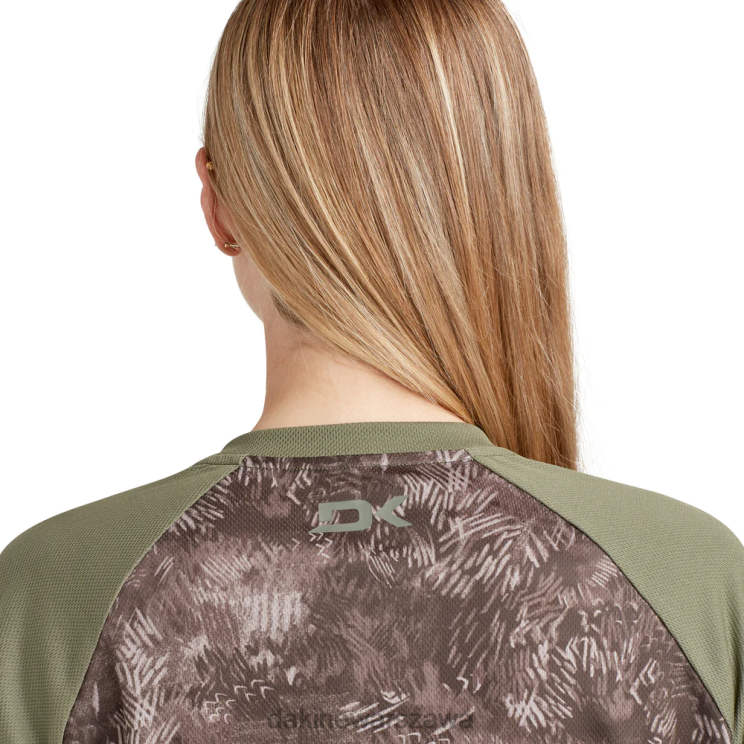 Dakine kobiety Koszulka rowerowa z długim rękawem Thrillium B0XJ2265 wydruk hashera odzież