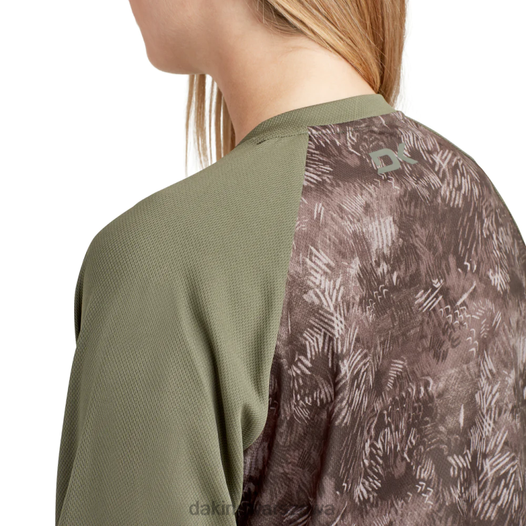 Dakine kobiety Koszulka rowerowa z długim rękawem Thrillium B0XJ2265 wydruk hashera odzież