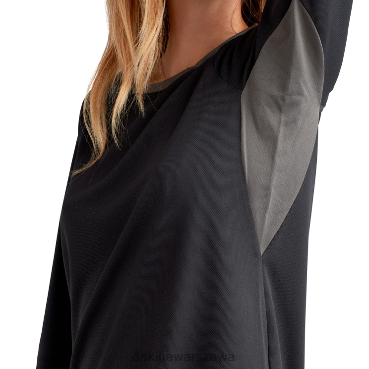 Dakine kobiety Koszulka rowerowa z długim rękawem Thrillium B0XJ2270 czarny odzież