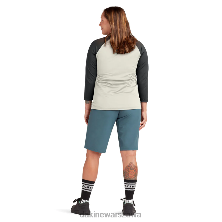 Dakine kobiety Koszulka synchronizowana 3/4 B0XJ2312 surfuj na biało odzież