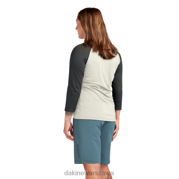 Dakine kobiety Koszulka synchronizowana 3/4 B0XJ2312 surfuj na biało odzież