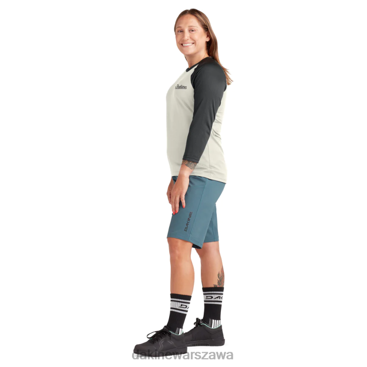 Dakine kobiety Koszulka synchronizowana 3/4 B0XJ2312 surfuj na biało odzież