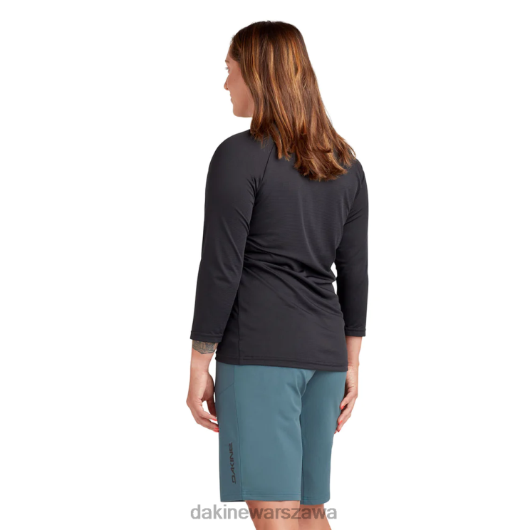 Dakine kobiety Koszulka synchronizowana 3/4 B0XJ2313 czarny - 22 odzież