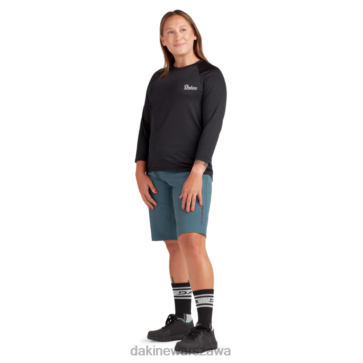 Dakine kobiety Koszulka synchronizowana 3/4 B0XJ2313 czarny - 22 odzież