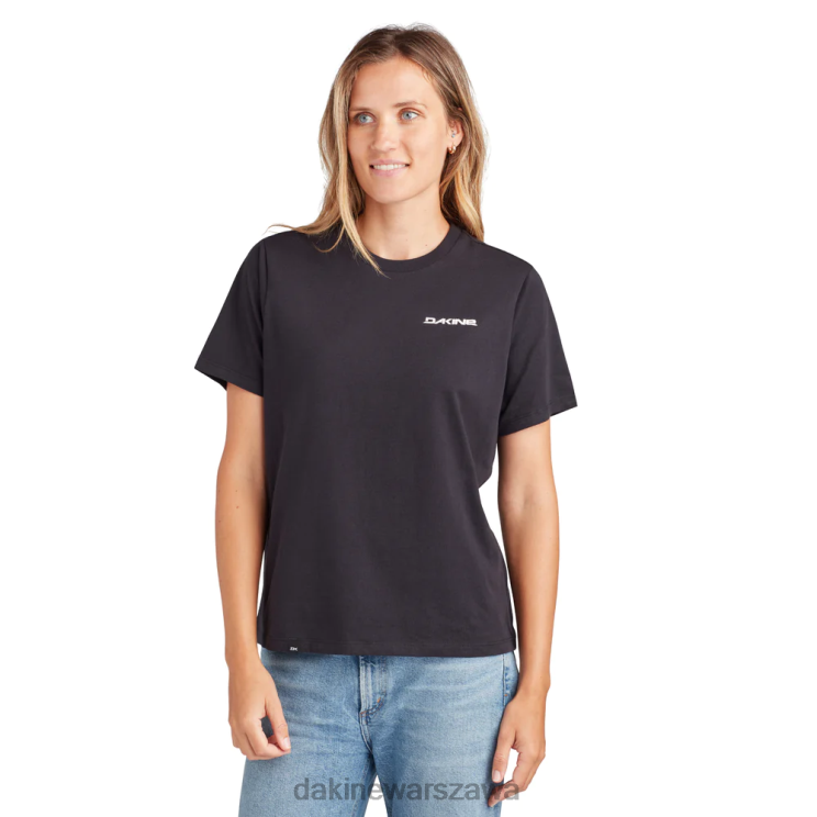 Dakine kobiety Koszulka z krótkim rękawem Pollard Volcano B0XJ2340 czarny odzież