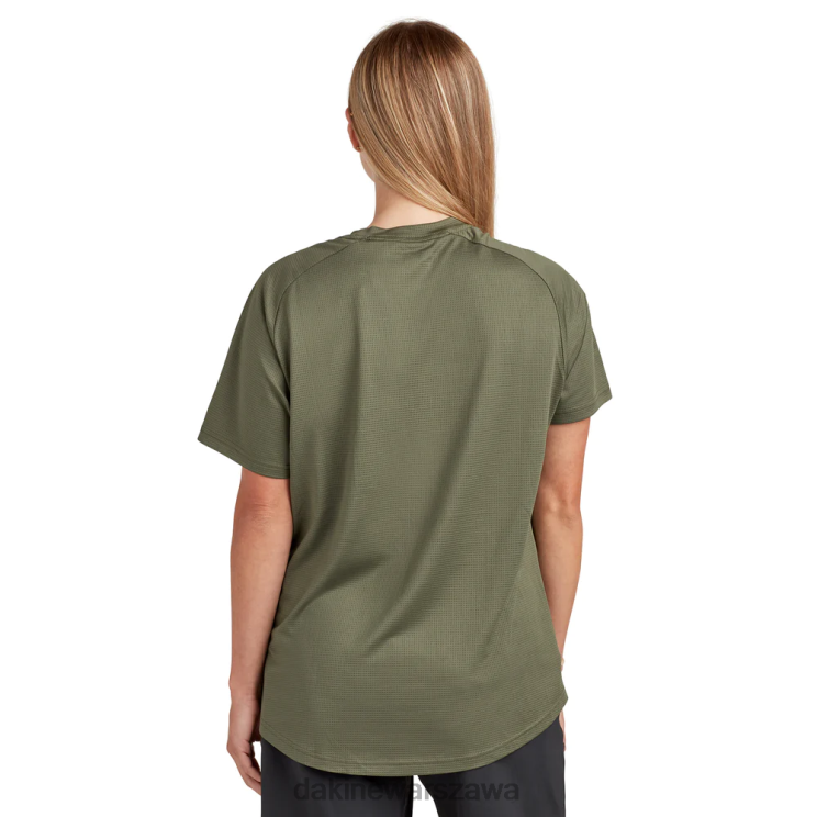 Dakine kobiety Koszulka z krótkim rękawem syncline B0XJ2280 zielony baldachim odzież