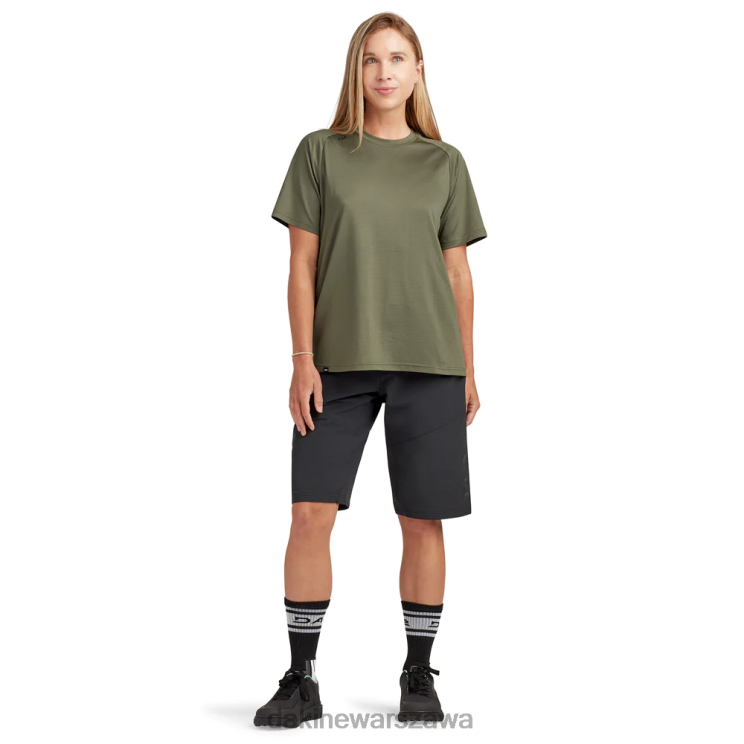 Dakine kobiety Koszulka z krótkim rękawem syncline B0XJ2280 zielony baldachim odzież