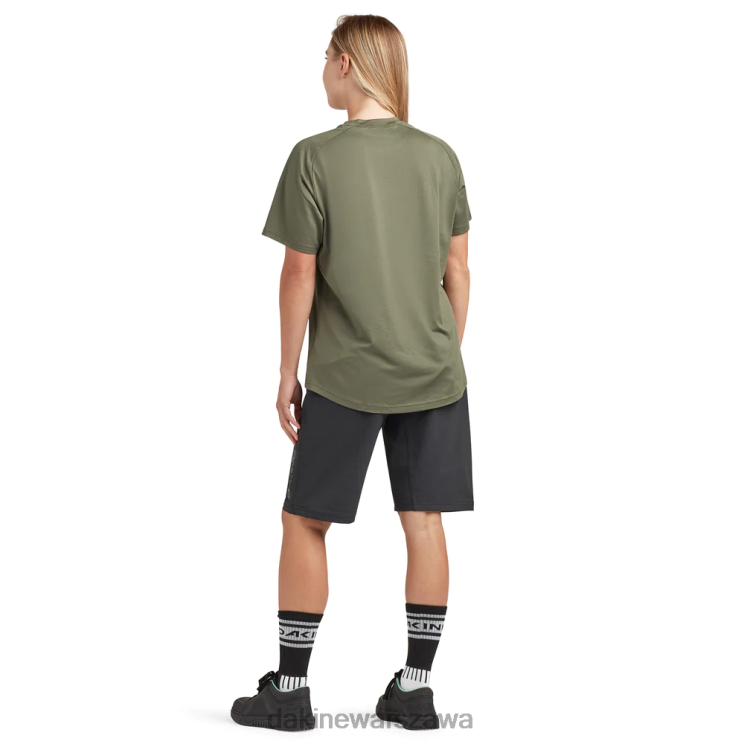 Dakine kobiety Koszulka z krótkim rękawem syncline B0XJ2280 zielony baldachim odzież