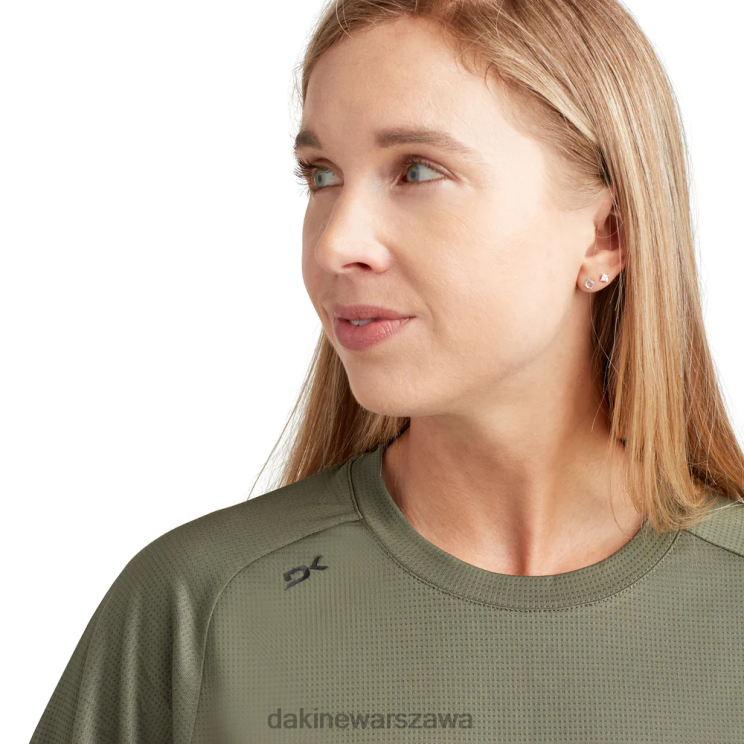Dakine kobiety Koszulka z krótkim rękawem syncline B0XJ2280 zielony baldachim odzież