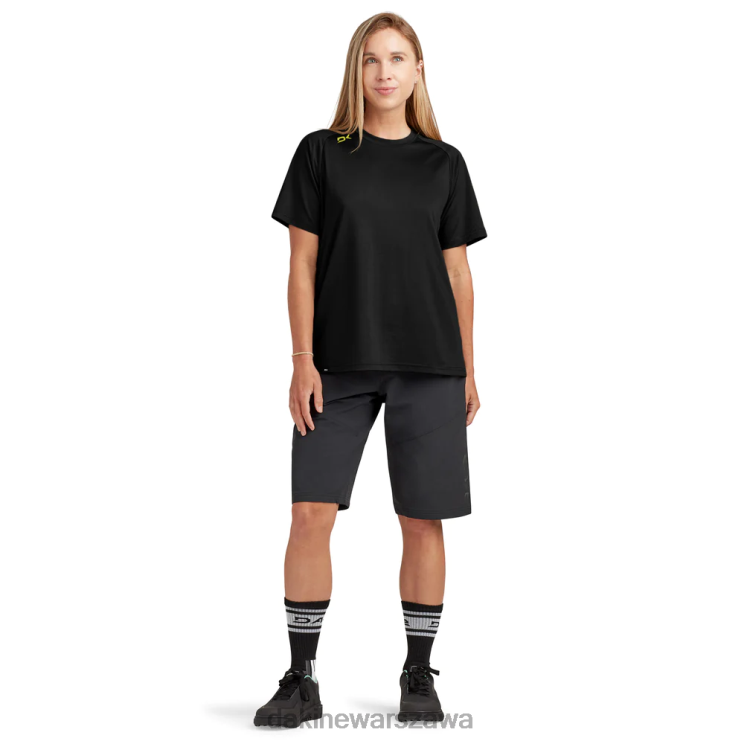 Dakine kobiety Koszulka z krótkim rękawem syncline B0XJ2281 czarna ewolucja odzież