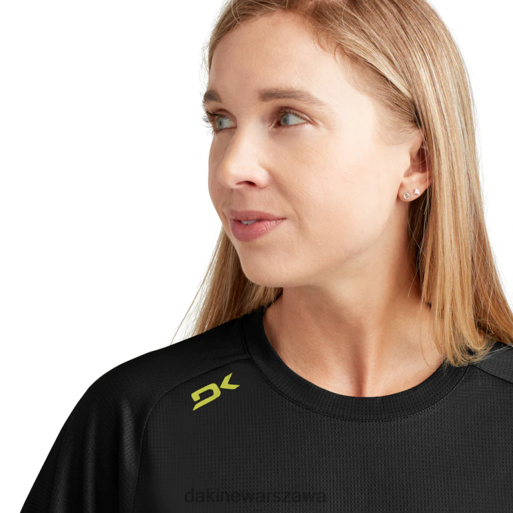 Dakine kobiety Koszulka z krótkim rękawem syncline B0XJ2281 czarna ewolucja odzież