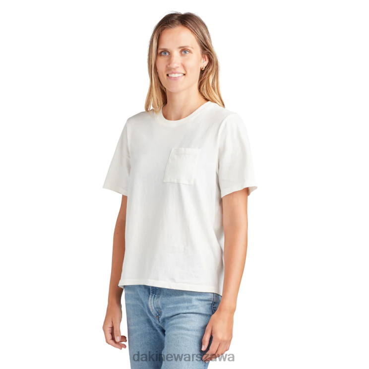 Dakine kobiety T-shirt z krótkim rękawem i grubymi kieszeniami cruiser B0XJ2357 surfuj na biało odzież