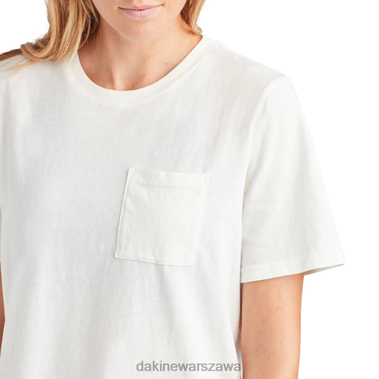 Dakine kobiety T-shirt z krótkim rękawem i grubymi kieszeniami cruiser B0XJ2357 surfuj na biało odzież
