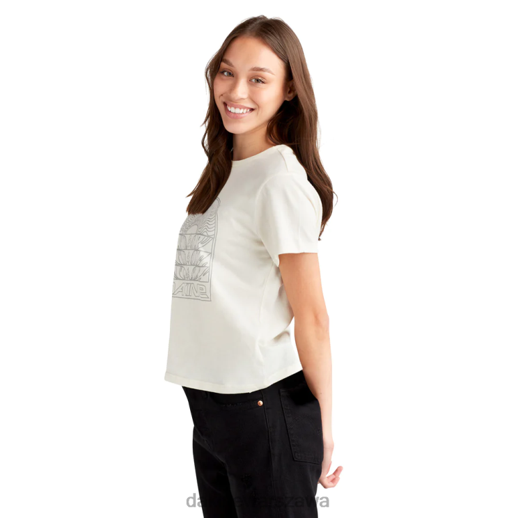 Dakine kobiety koszulka z krótkim rękawem Allset B0XJ2319 surfuj na biało odzież