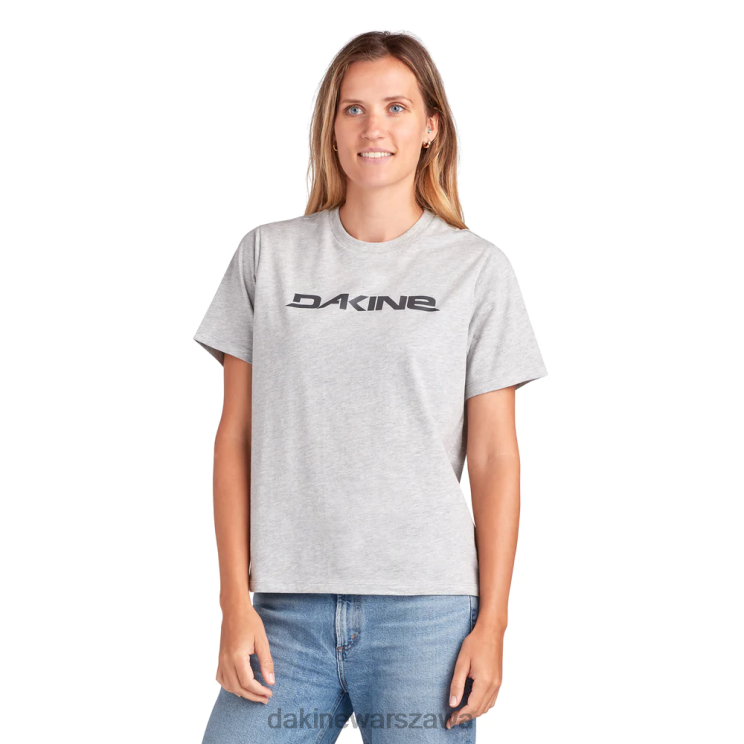 Dakine kobiety koszulka z krótkim rękawem da Rail B0XJ2308 wrzosowy szary odzież