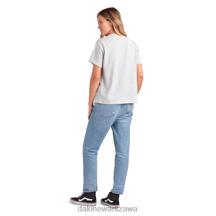 Dakine kobiety koszulka z krótkim rękawem da Rail B0XJ2308 wrzosowy szary odzież