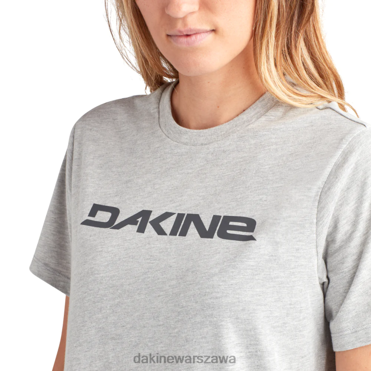 Dakine kobiety koszulka z krótkim rękawem da Rail B0XJ2308 wrzosowy szary odzież